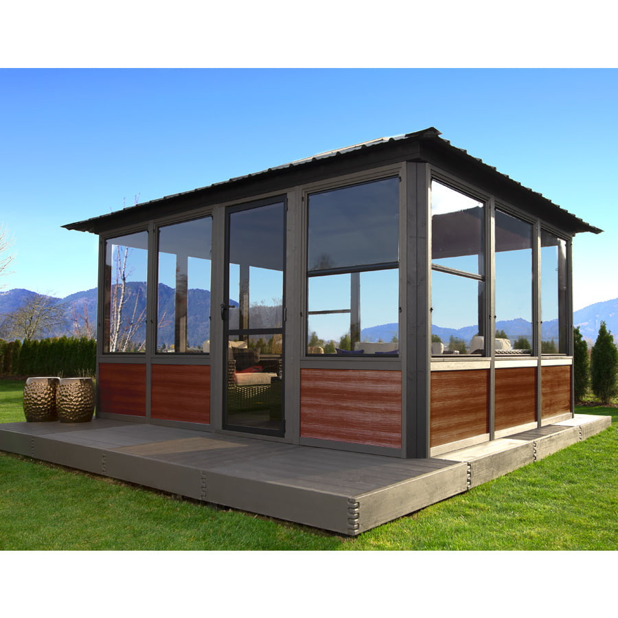 Série Moustiquaires Gazebo Kelowna 11' x 14' Club Piscine Super Fitness