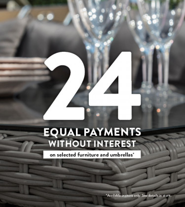 24 equal payments without interest