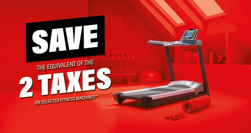 Save the equivalent of the 2 taxes